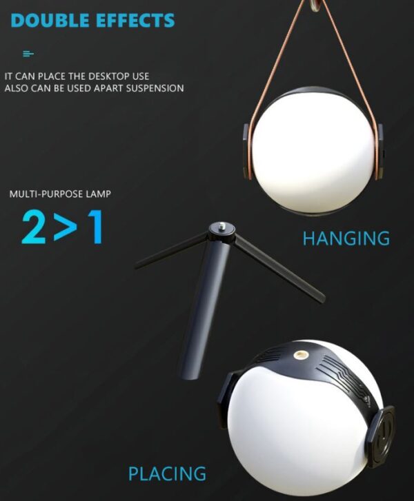 Portable Atmosphere Camping Light Fairy Ball - Image 2