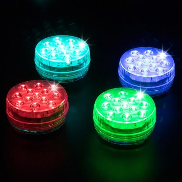 Remote Controlled Submersible LED Light Set (2 pcs) - Image 3