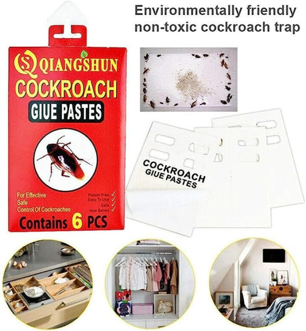 Cockroach Traps (6 pcs) - Image 2