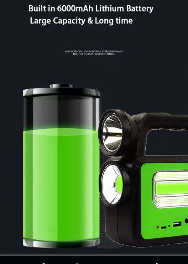 Solar Power Bank Flashlight System - Image 11