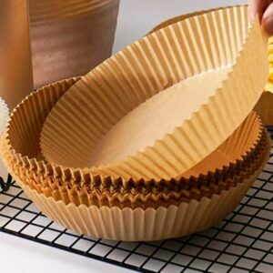 Round Air Fryer Parchment Paper Liners (100 pcs)