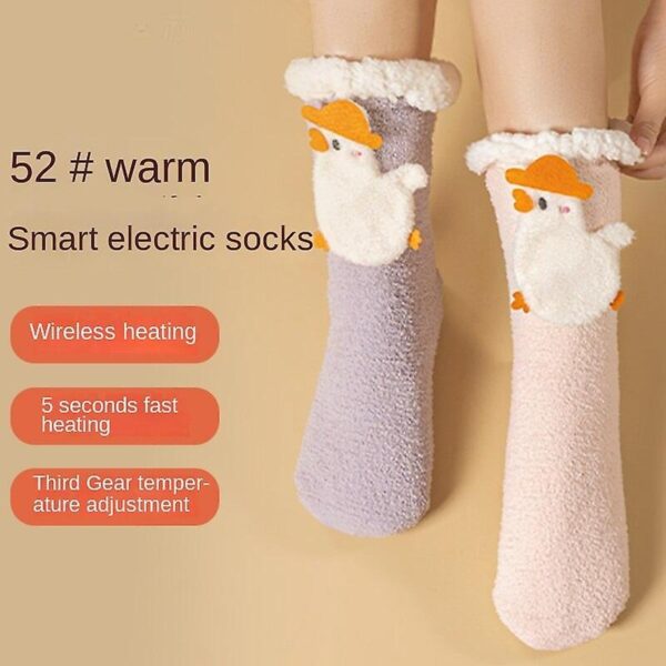 Rechargeable Heating Electric Socks - Image 4