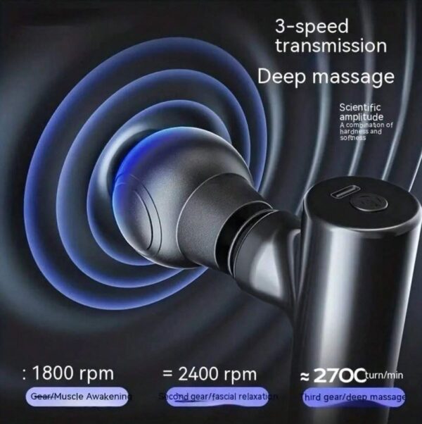 Mini Deep Tissue Massage Gun - Image 3