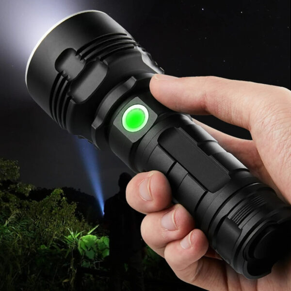 Ultra Bright High Lumens LED Flashlight (16.5cm)