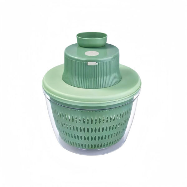 Multifunctional Electric Vegetable Chopper and Salad Spinner - Image 5