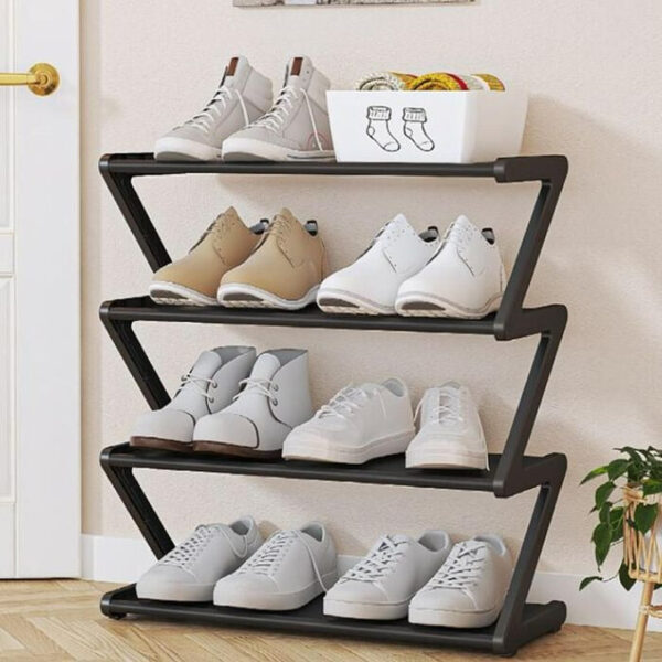 Z-Shape Shoe Stand Organizer (4 Tier) - Image 3