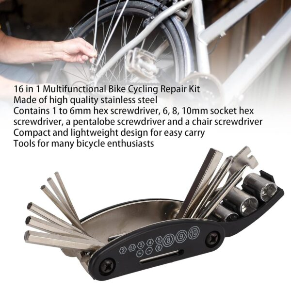 Universal Motorcycle Bicycle Repair Kit - Image 4