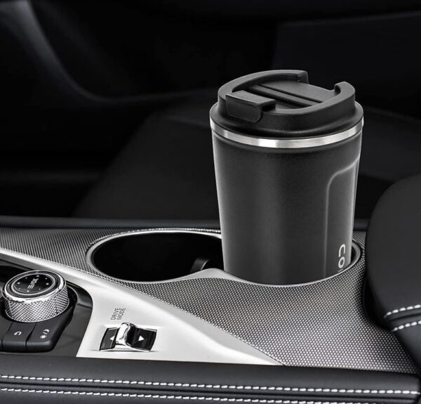 Double Stainless Steel Thermos Coffee Cup (500ml) - Image 3