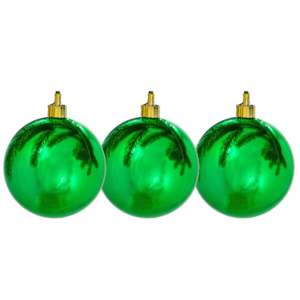 Battery Operated Christmas Decorative LED Lights (10 pcs)(Green) - Image 5