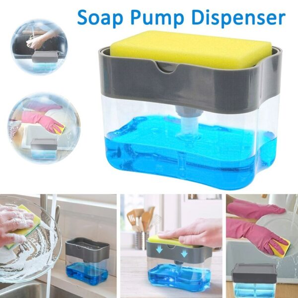 Soap Dispenser and Sponge Caddy - Image 4