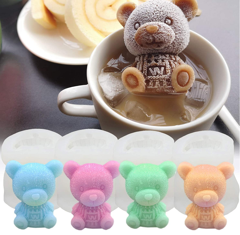 3D Bear Silicone Ice Mold (Each)