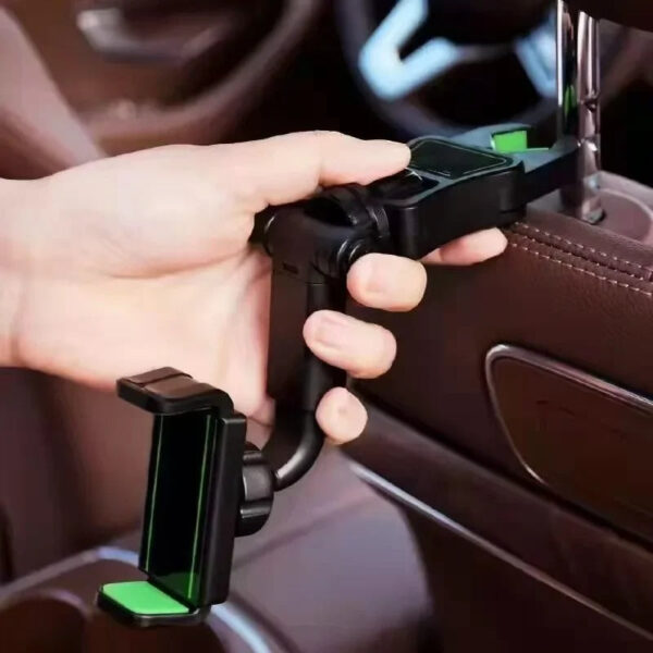 360 Degree Rotation Multifunctional Car Phone Holder - Image 3