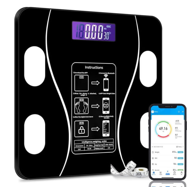 Battery Operated Smart Wireless Body Scale - Image 4