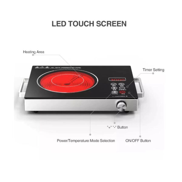 Electric Infrared Induction Stove Top - Image 4