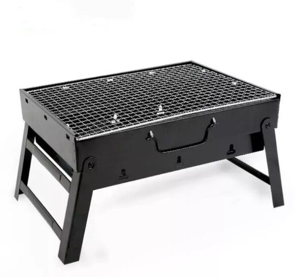 Portable Outdoor Stainless Steel Foldable BBQ Grill Pit - Image 4