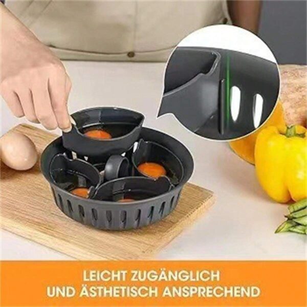 2in1 Thermomix Egg Cooker Attachment - Image 5