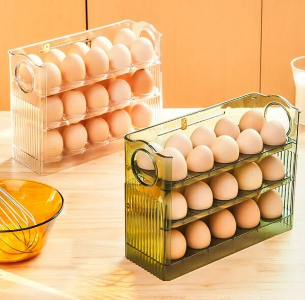 Large Capacity Egg Storage Rack - Image 4