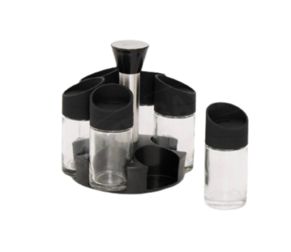 Round Spice Rack Set (6 pcs) - Image 3