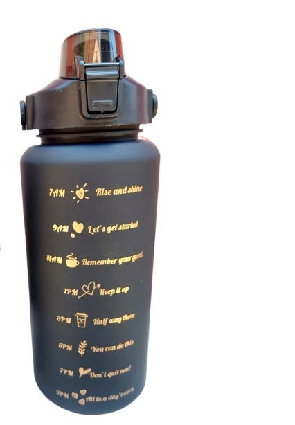 Motivational Bottle (2L)(Black)