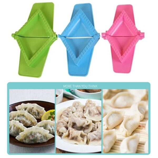 Triangle Half Round Dumpling Mould Set (3 pcs) - Image 5