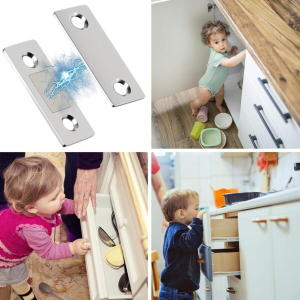 Universal Cabinet Door Magnets (8 pcs)