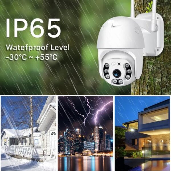 WIFI Outdoor Security Camera (V380 Pro App) - Image 6