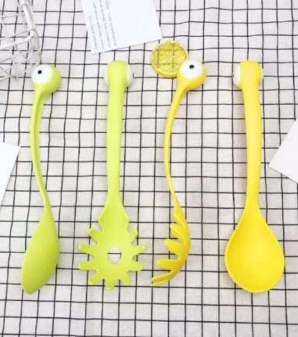 Monster Pasta And Salad Server Set (Green) - Image 3