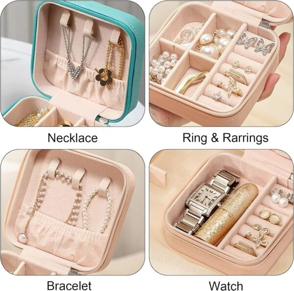 Travel Jewellery Organiser Storage Case - Image 3