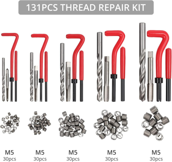 Helicoil Type Thread Repair Tool Kit - Image 5