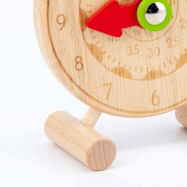 Wooden Cognitive Mini Clock - Image 3