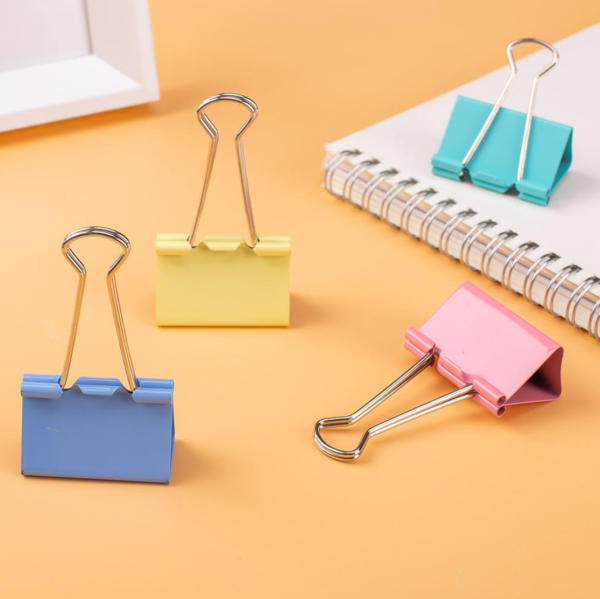 Colourful Binder Clips (25mm)(48 pcs) - Image 4