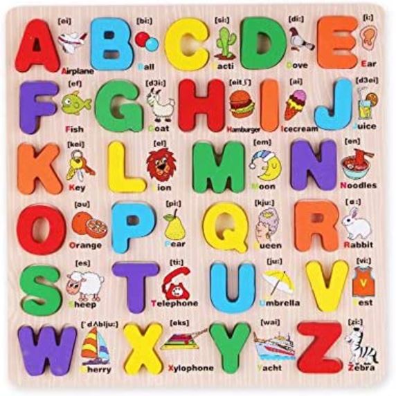 ABC Alphabet Wooden Jigsaw