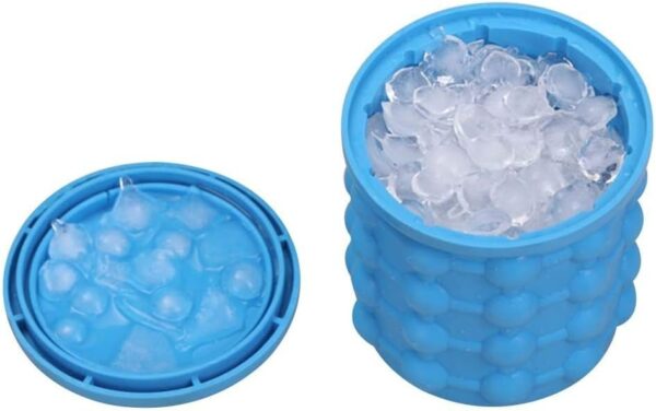 2in1 Magic Silicone Ice Cube Bucket Genie - Image 4