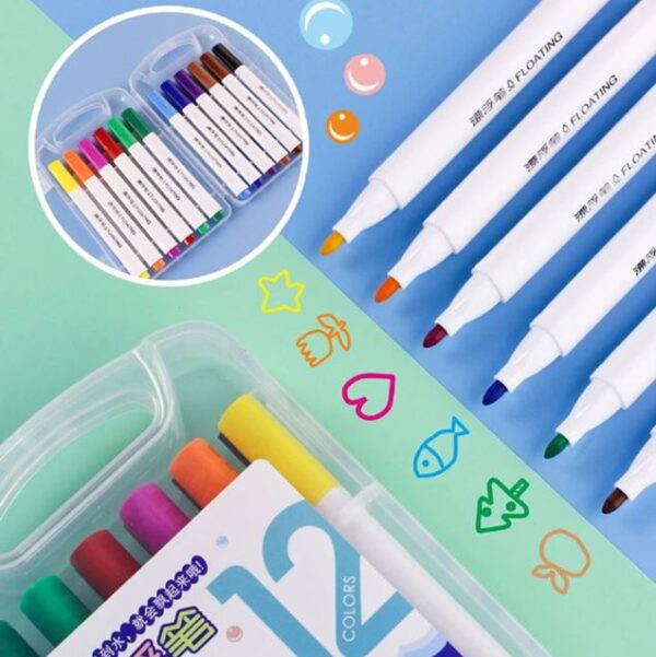 Floating Magical Water Painting Pens (12 pcs)