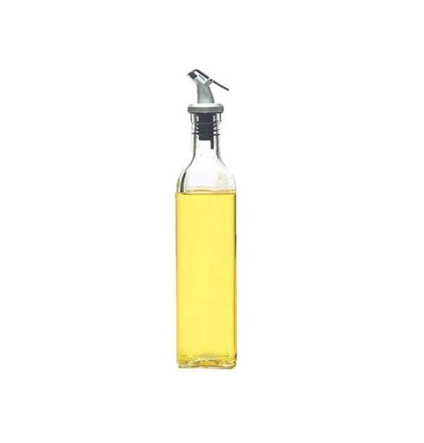 Square Glass Oil Bottle (2pcs)(500ml) - Image 3