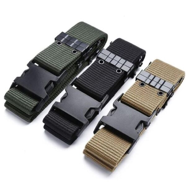 Wide Tactical Belt (Black) - Image 5