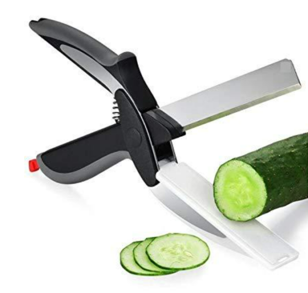 Clever Cutter Stainless Steel Vegetable Scissor - Image 3