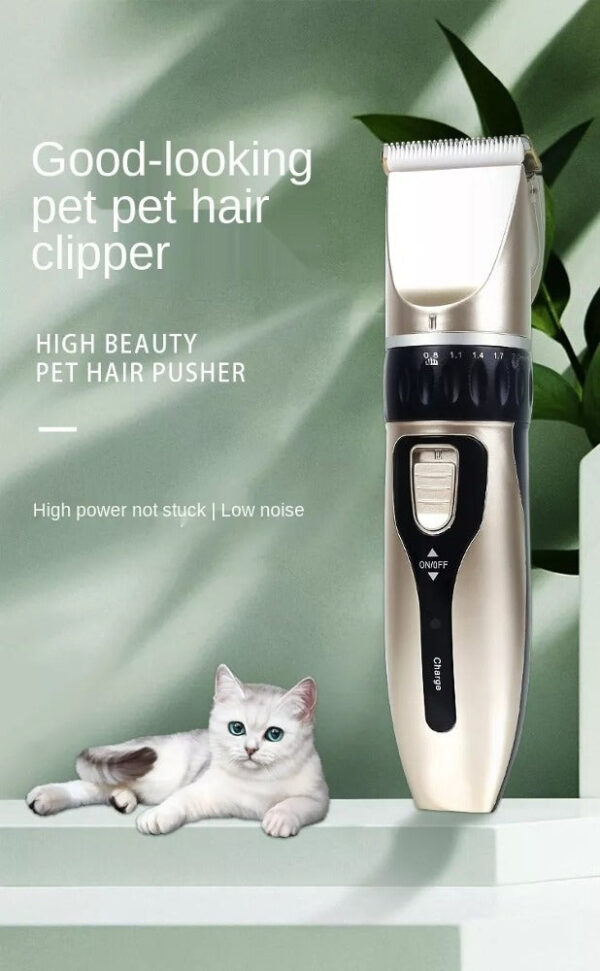 Rechargeable Pet Grooming Hair Clipper - Image 5