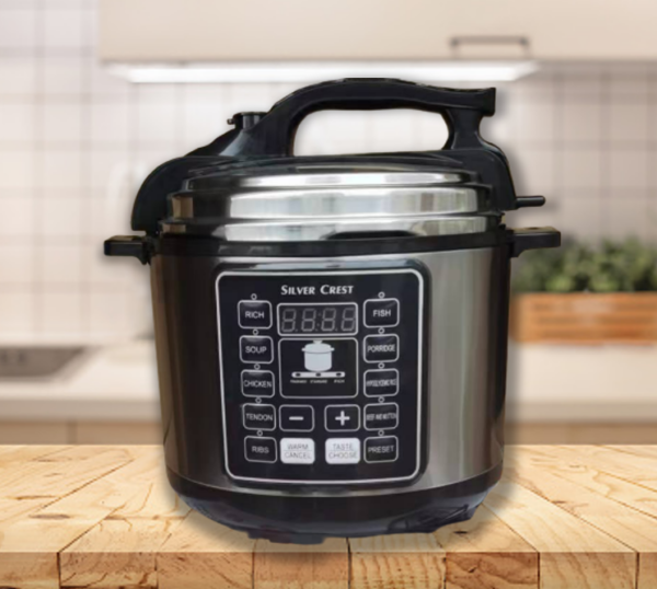 Silver Crest 6L Digital Smart Pressure Cooker - Image 4