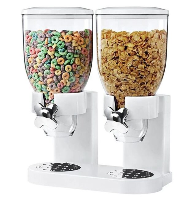 Double Barrel Cereal Dispenser (2L) - Image 4