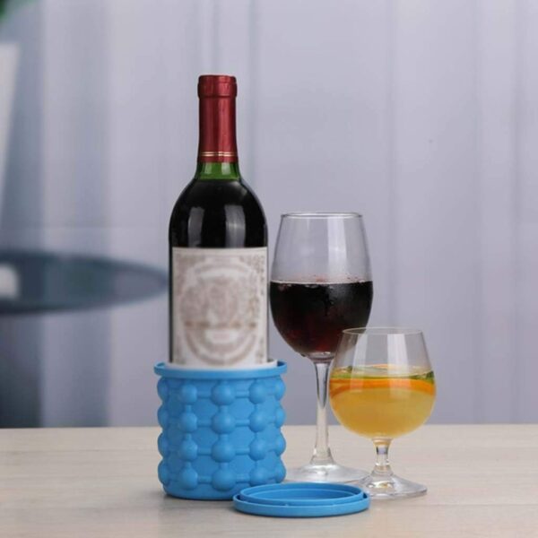 2in1 Magic Silicone Ice Cube Bucket Genie - Image 5