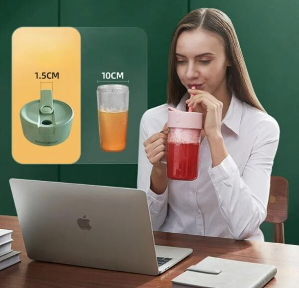 USB Rechargeable Personal Blender (500ml) - Image 3