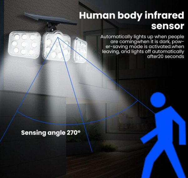 Solar Powered Wireless Sensor Light - Image 4