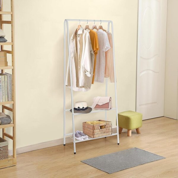 Clothes Rail With Two Shelves - Image 3