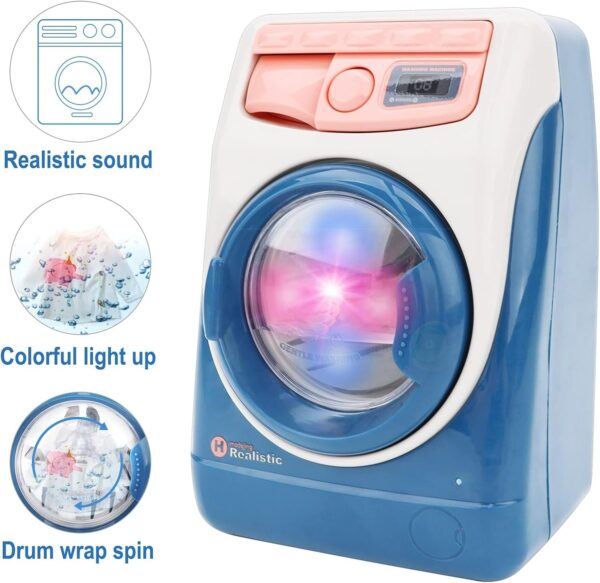 Simulation Mini Washing Machine Appliance Toy - Image 4