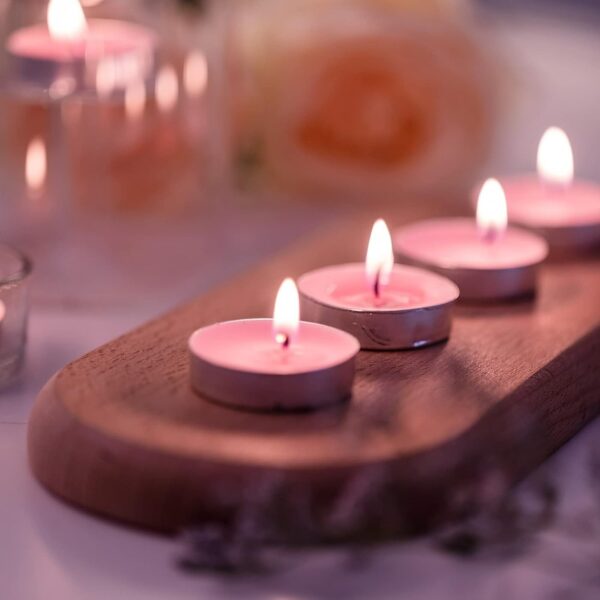 Coloured Tea Light Candles (50 pcs) - Image 4