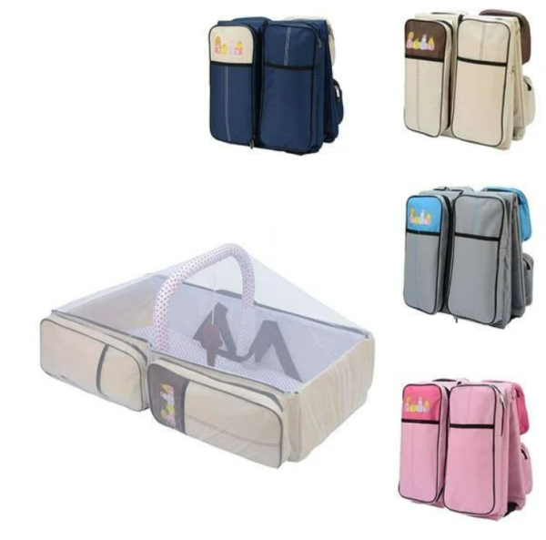 Multifunctional Baby Travel Bed and Bag - Image 3