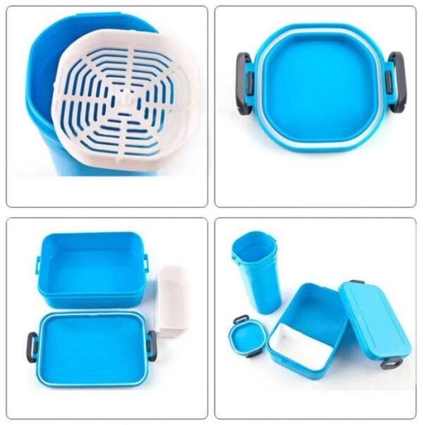 Lunch Box With Water Cup Set - Image 3