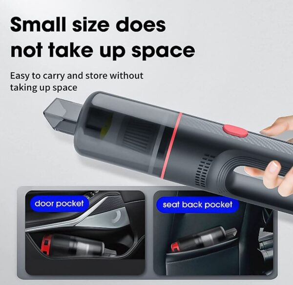 Mini Handheld Car Vacuum Cleaner - Image 3