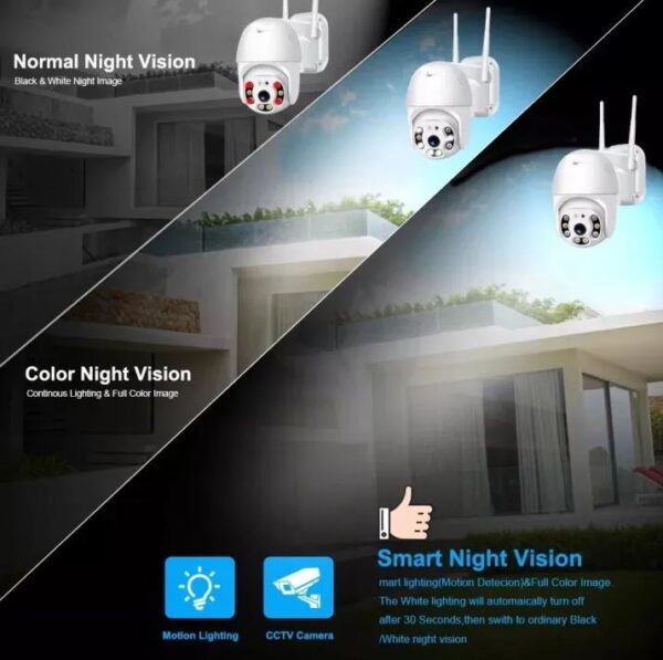 WIFI Outdoor Security Camera (V380 Pro App) - Image 3